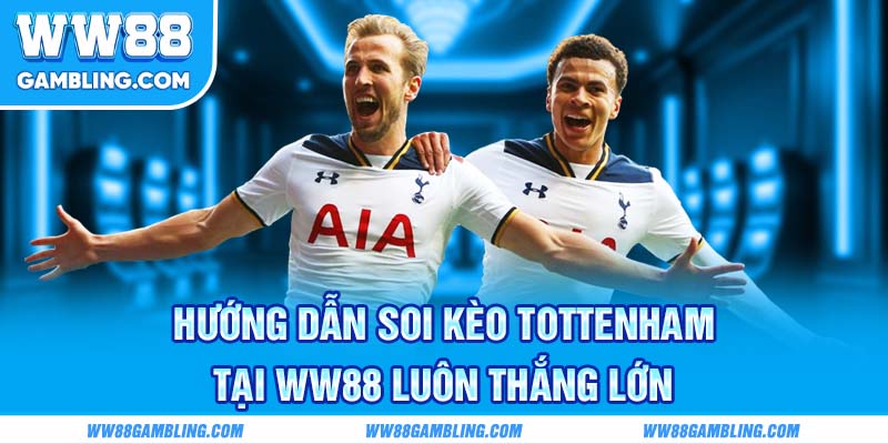 ảnh đại diện hướng dẫn soi kèo tottenham ww88